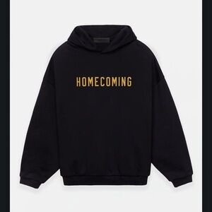 Essentials Fear of God Black Homecoming Hoodie Men’s XS